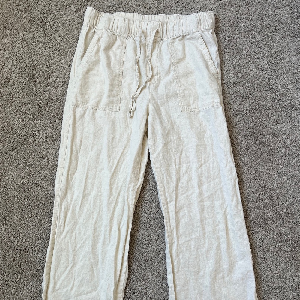 GAP linen pants size small
